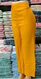 Palazzo Pant, Solid Colors Women Palazzo Pants (L) #6891669